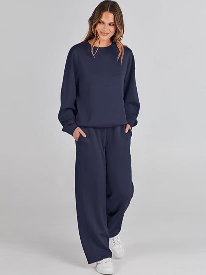 Men's And Women's Hoodie And Straight-leg Pants Set NasShop