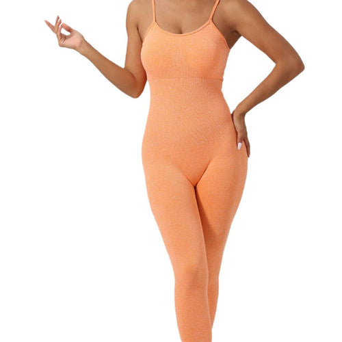 Shapewear Sports Bra Skin-friendly Tummy-control High-sweat Workout Bodysuit Long-style High Elasticity Ma boutique
