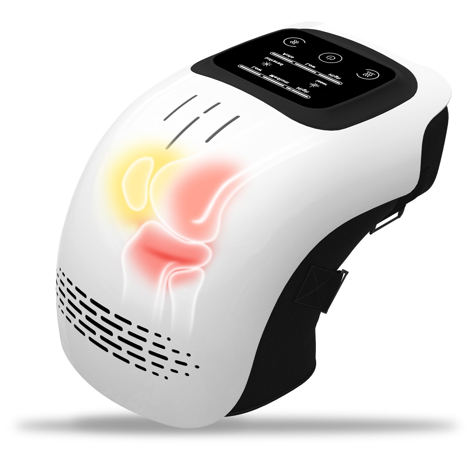 Intelligent Home Use Electric Intelligent Kneading Heating Knee Massager Rechargeable Pain Relief Infrared Laser Vibration Knee Massager Ma boutique