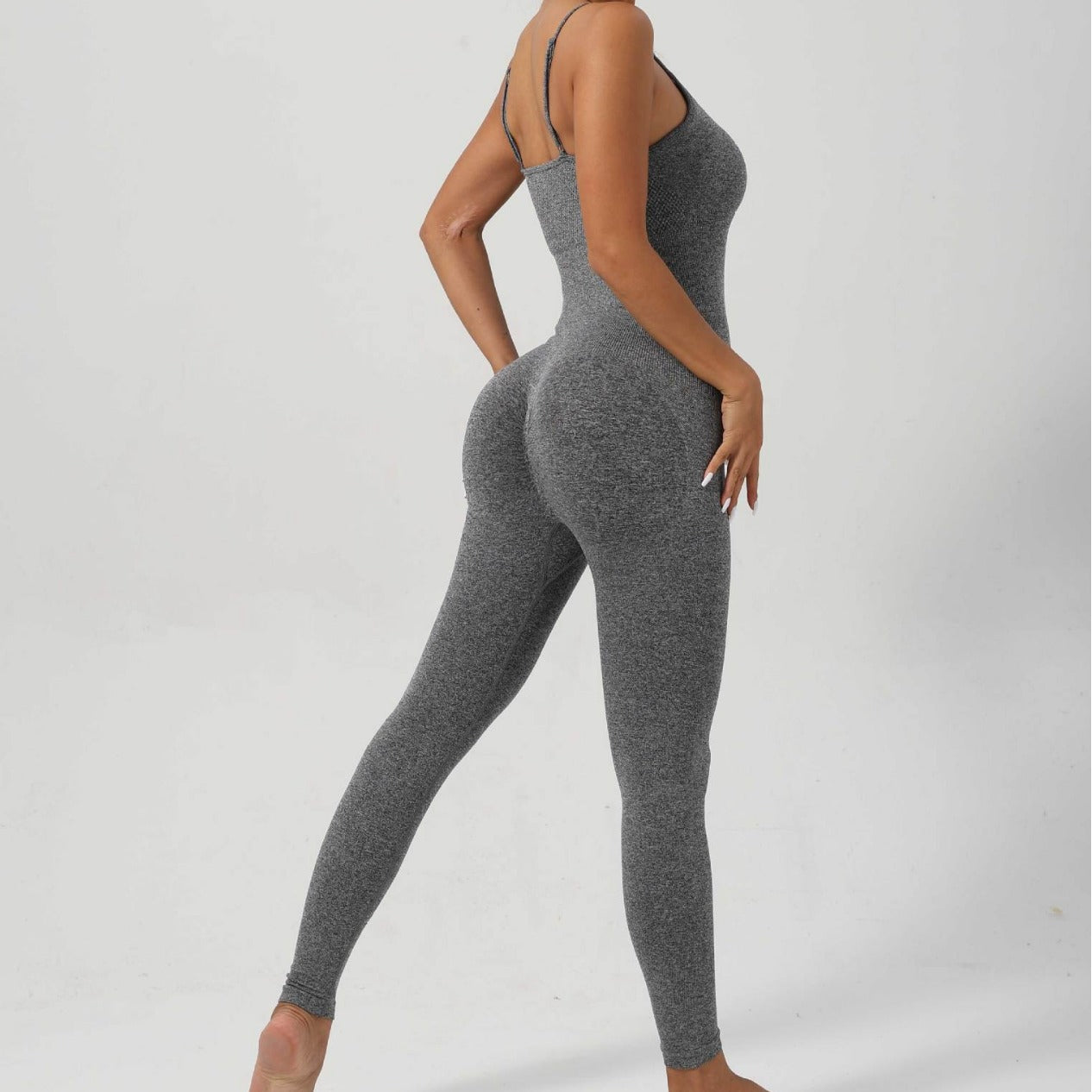 Shapewear Sports Bra Skin-friendly Tummy-control High-sweat Workout Bodysuit Long-style High Elasticity Ma boutique