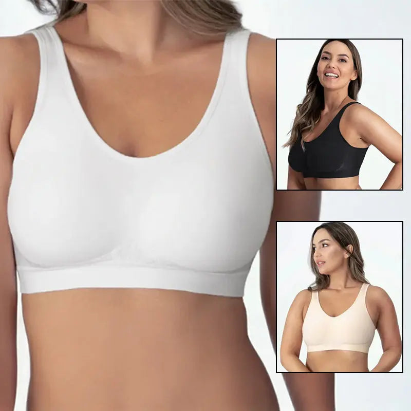 Plus-size S-3XL Premium ShaperBra Women Shaper Bra Sexy Bright Lingerie Female Underwear NasShop