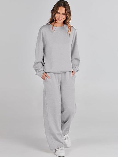 Men's And Women's Hoodie And Straight-leg Pants Set NasShop