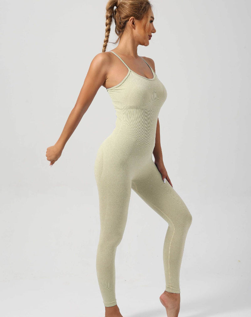 Shapewear Sports Bra Skin-friendly Tummy-control High-sweat Workout Bodysuit Long-style High Elasticity Ma boutique