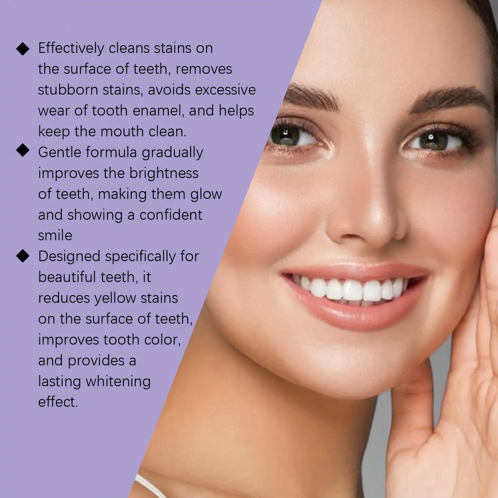 Whitening Teeth Strips Purple Teeth Strips Dry-application NasShop