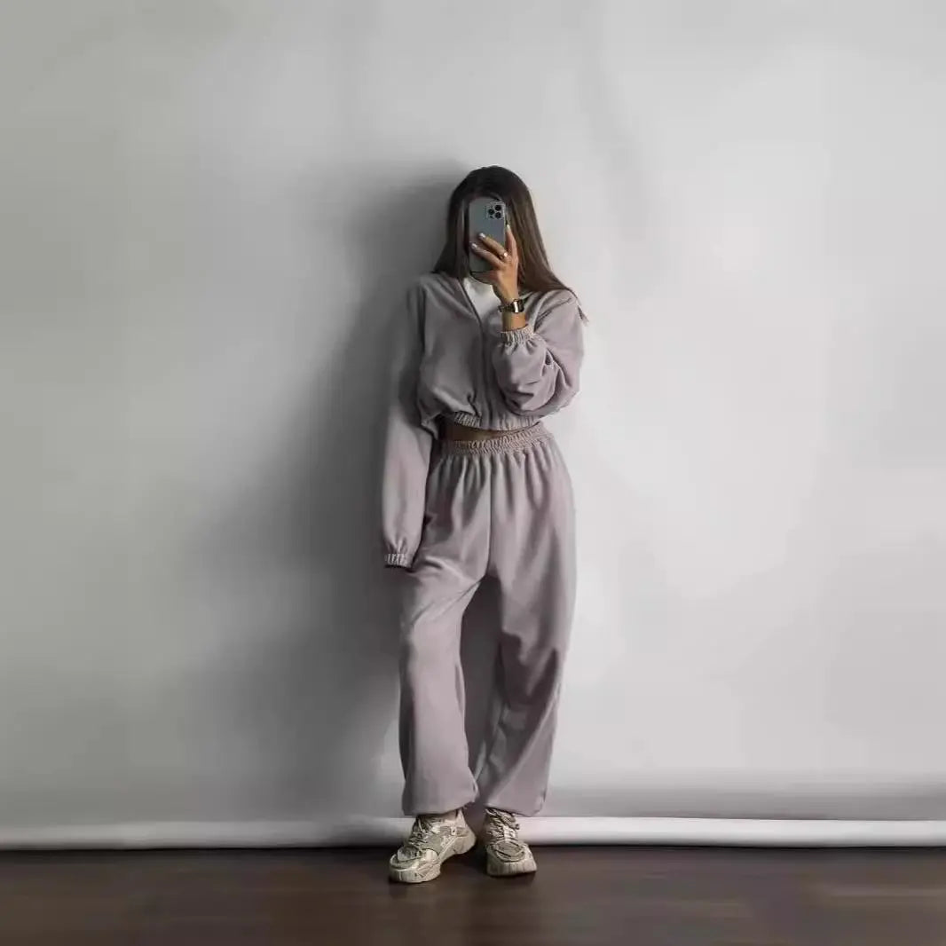 Ensemble femme manches courtes capuche Ma boutique